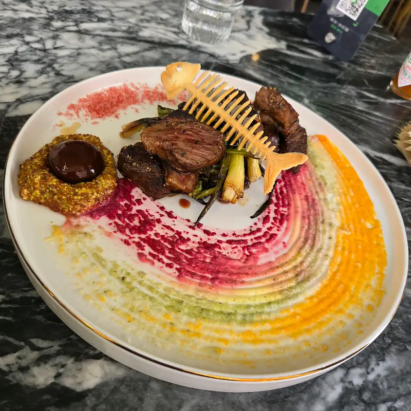 메타포의 스페셜 코스 요리