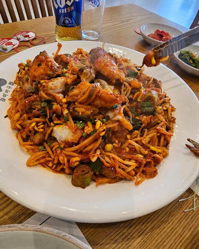 먹음직스러운 아구찜