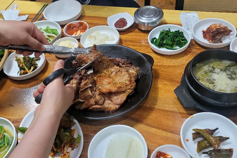 맛있는 돼지갈비