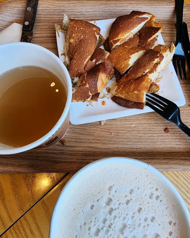 라르고빌 앞 바다 풍경