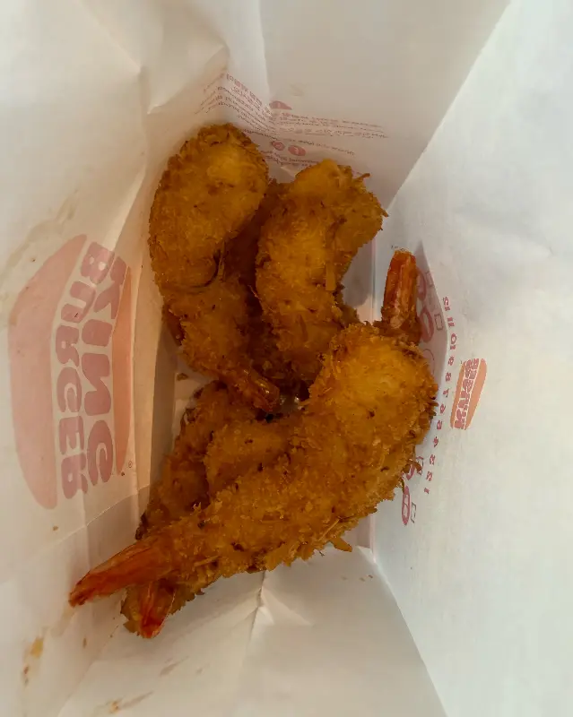 바삭하게 튀겨진 새우튀김