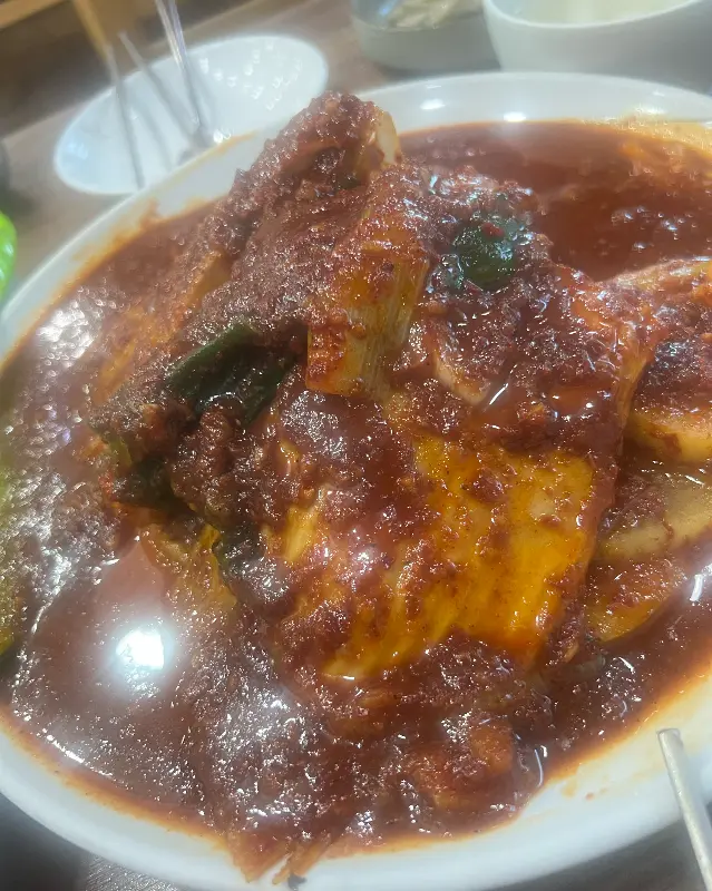 향유정 속초이모네찜 가오리찜