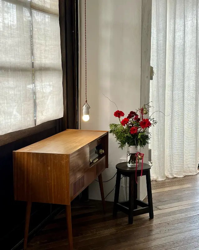 미인희 카페 내부 인테리어