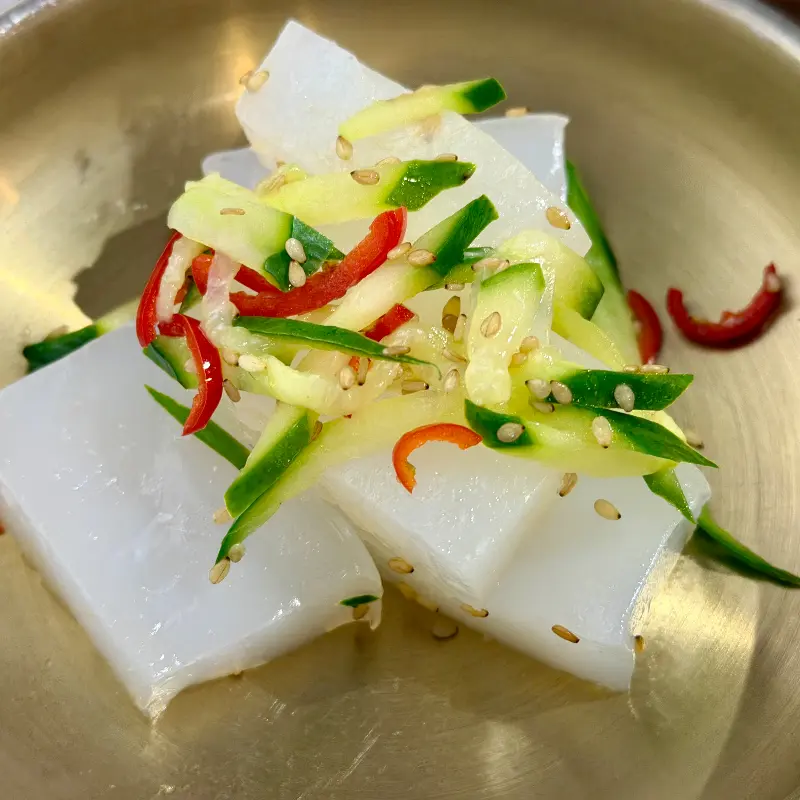 색감이 예쁜 묵