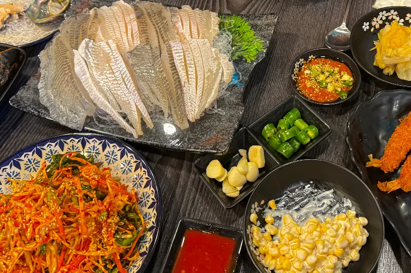 푸짐한 한 상 차림