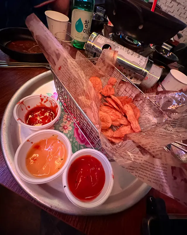 푸짐한 기본 안주