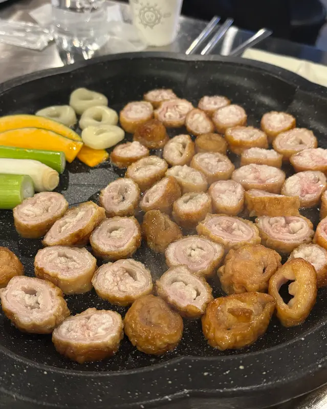 초벌되어 나온 연막창