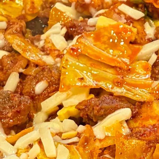 김치 닭갈비 클로즈업