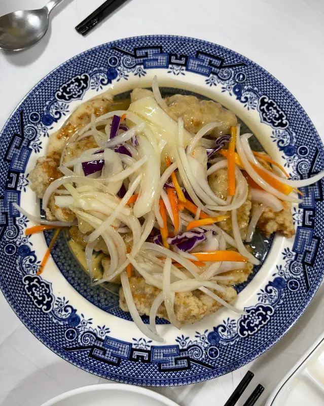 탕수육 디테일 샷