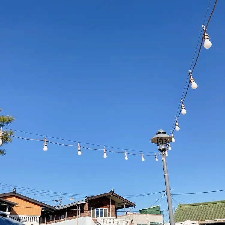 정원에 설치된 조형물