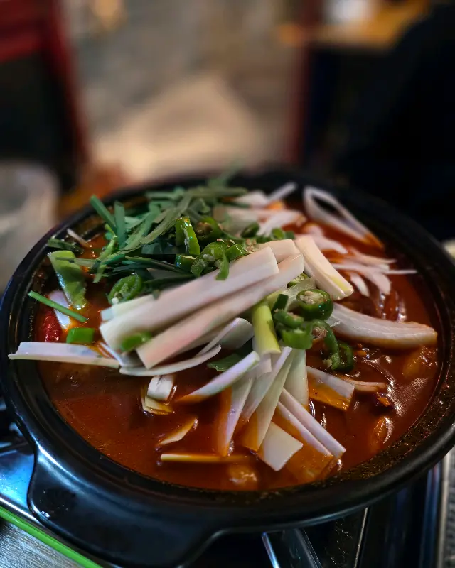 샘골주막의 곱도리탕