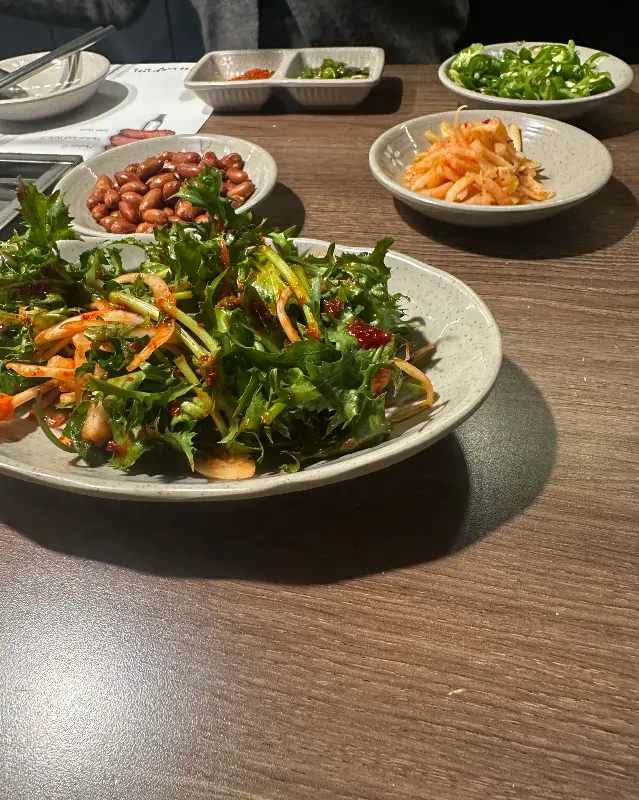 밑반찬 클로즈업