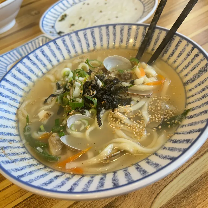 한림칼국수 메뉴