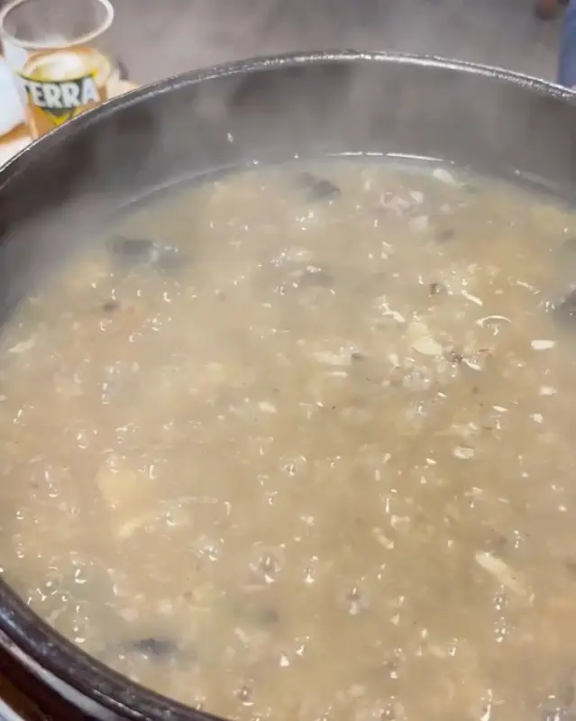 보글보글 옻닭 죽