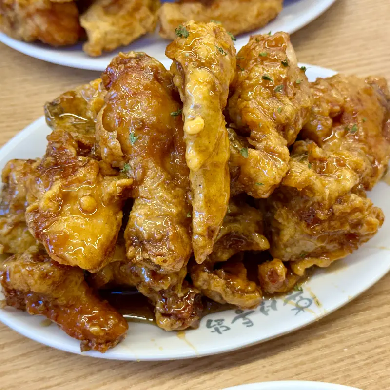 용성통닭 양념 치킨