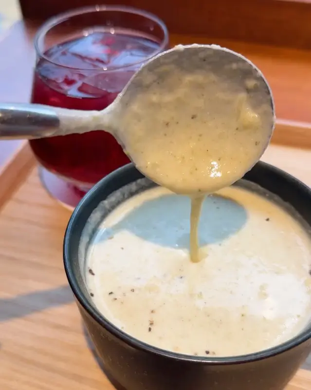 따뜻한 밤 스프