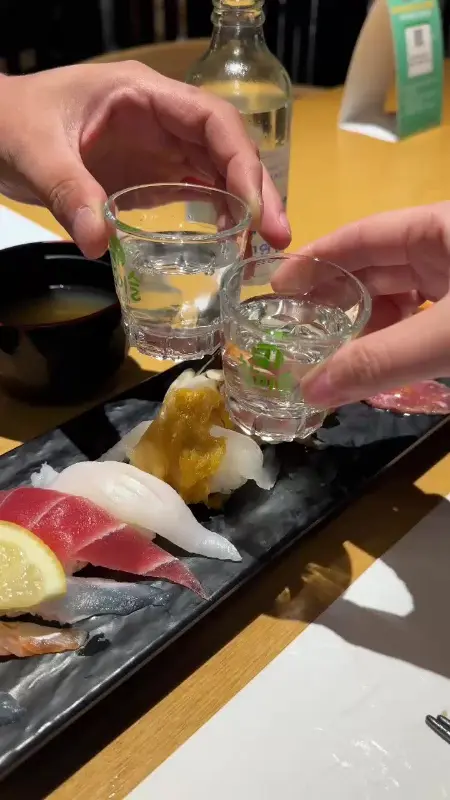 스시마츠에서 즐거운 식사