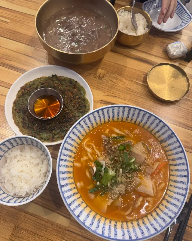 한림칼국수 메뉴