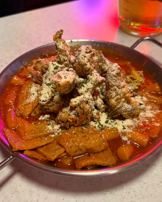 생활맥주 튀김떡볶이