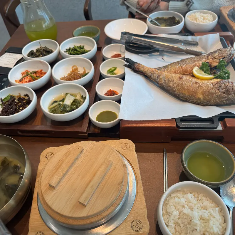 생선구이 한상차림