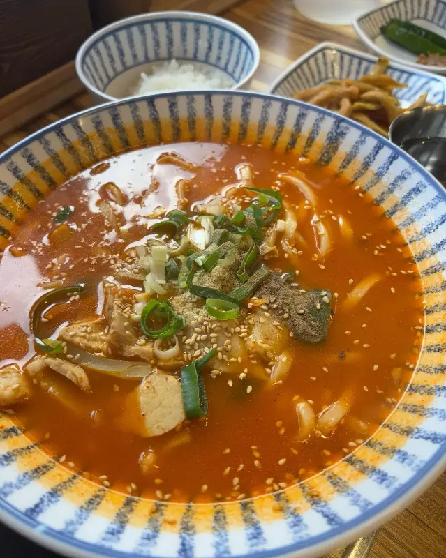한림칼국수 메뉴