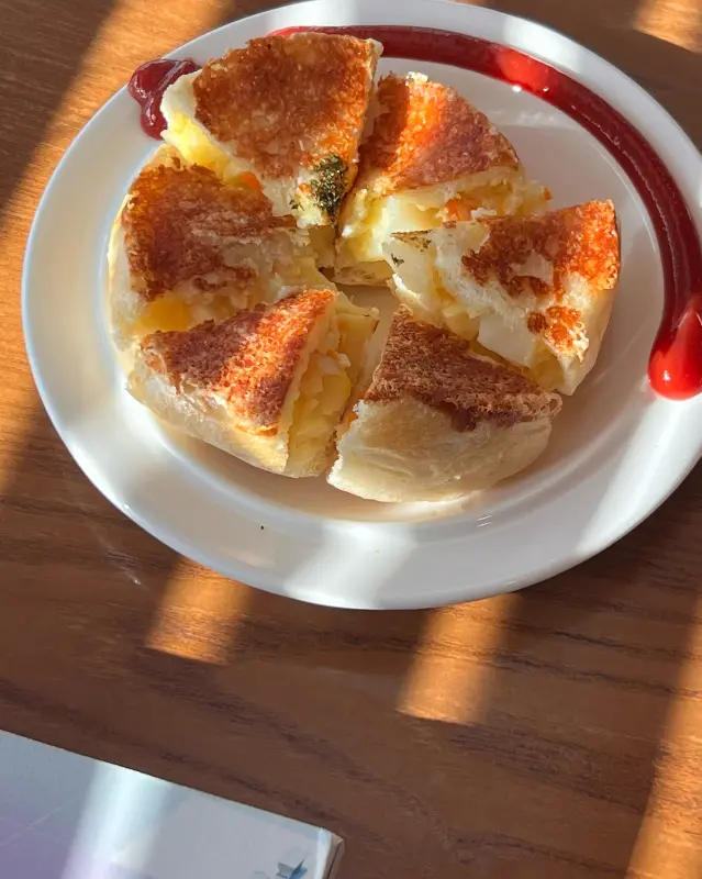 바질크런치베이글