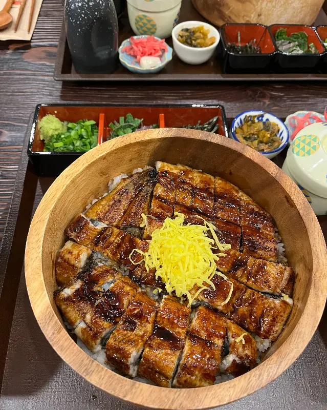 히츠마부시 정식 한 상 차림