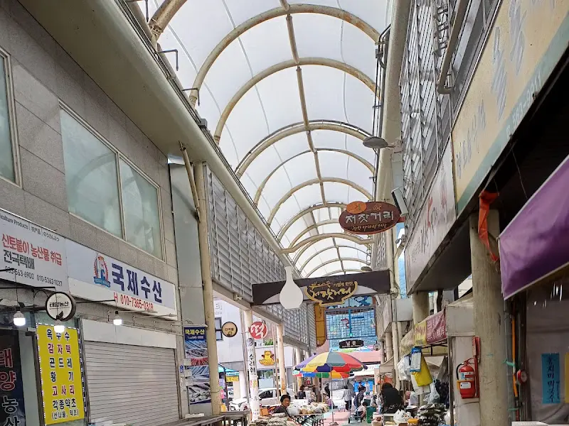 정선 5일장 천장