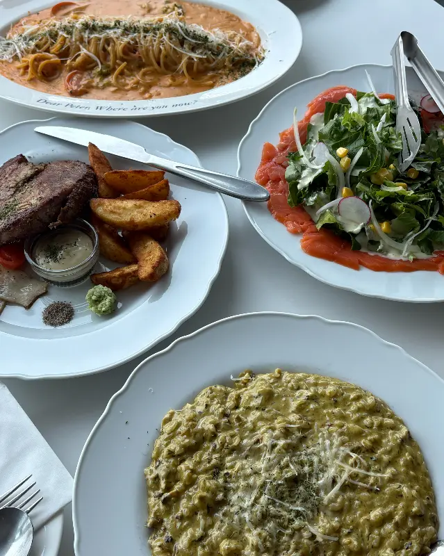 투파인드피터 메뉴 전체샷