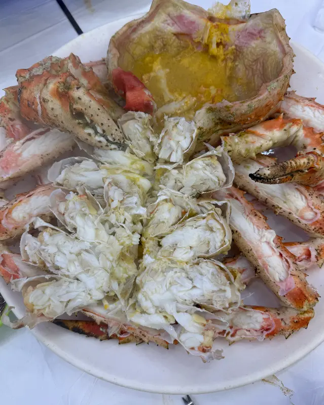 살이 꽉 찬 대게