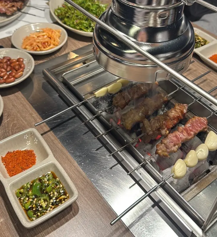 이가네양꼬치 메뉴