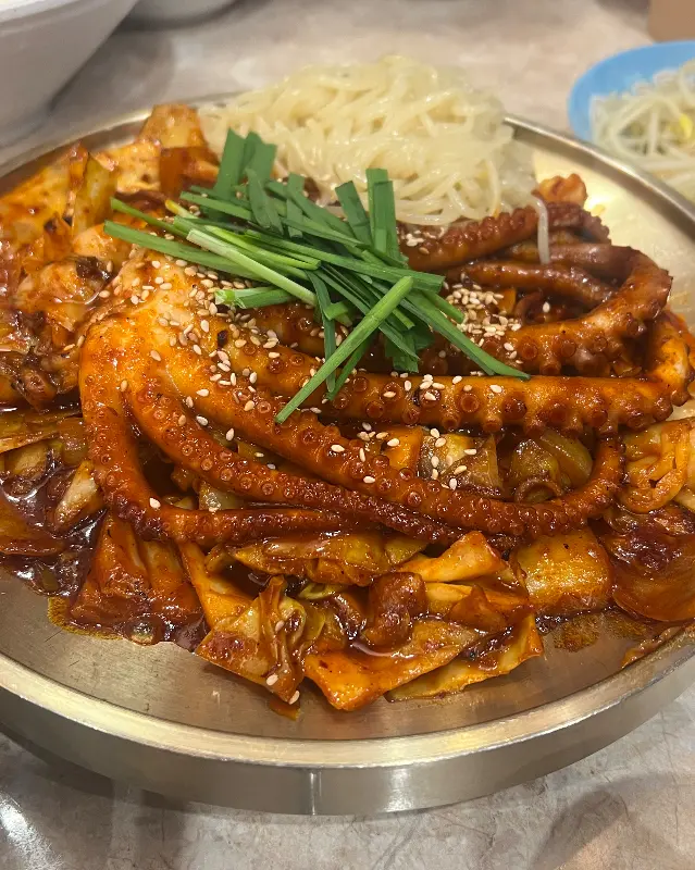 쭈꾸미 볶음 확대 사진