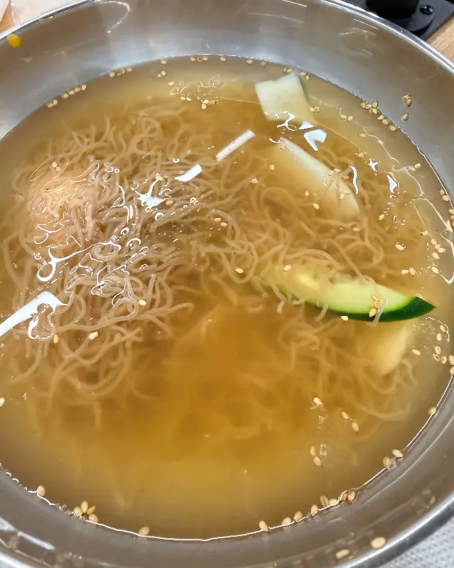 시원한 물냉면