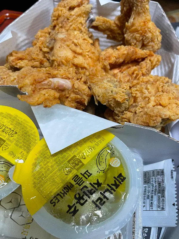 피자나라 치킨공주 후라이드 치킨