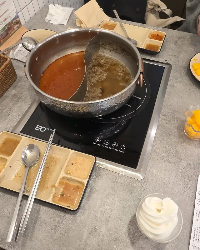 샤브샤브 뷔페 한상차림