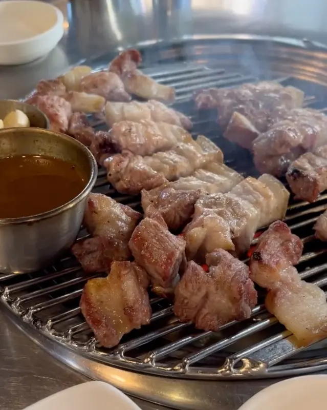 겉바속촉의 정석, 흑돼지 오겹살