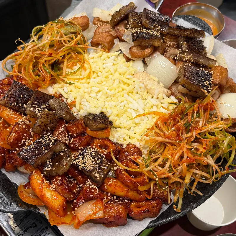 다양한 종류의 막창