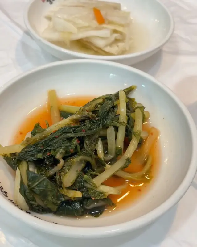 열무김치와 백김치