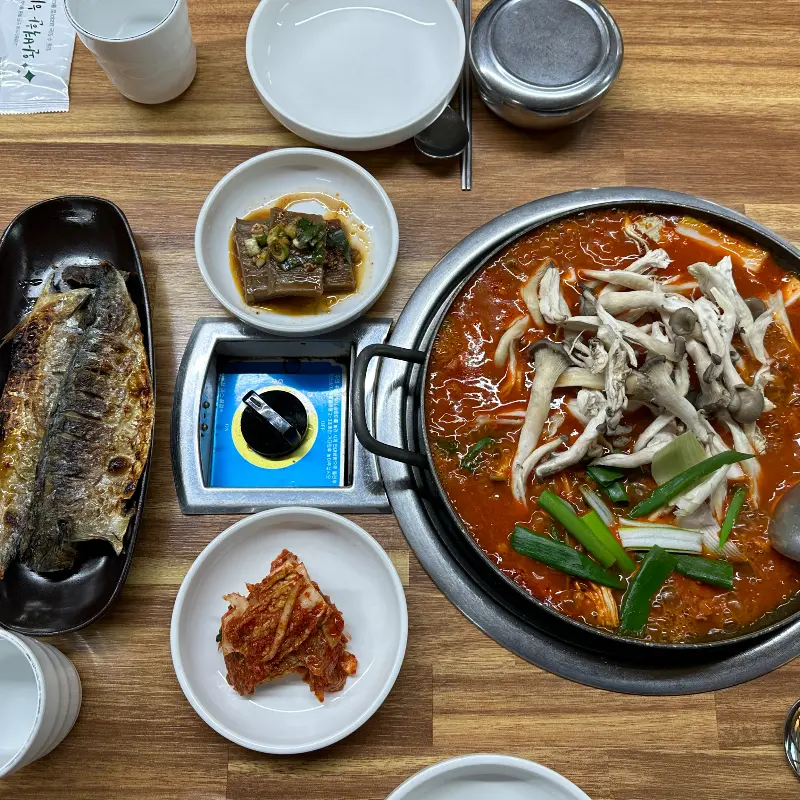 푸짐한 한 상 차림