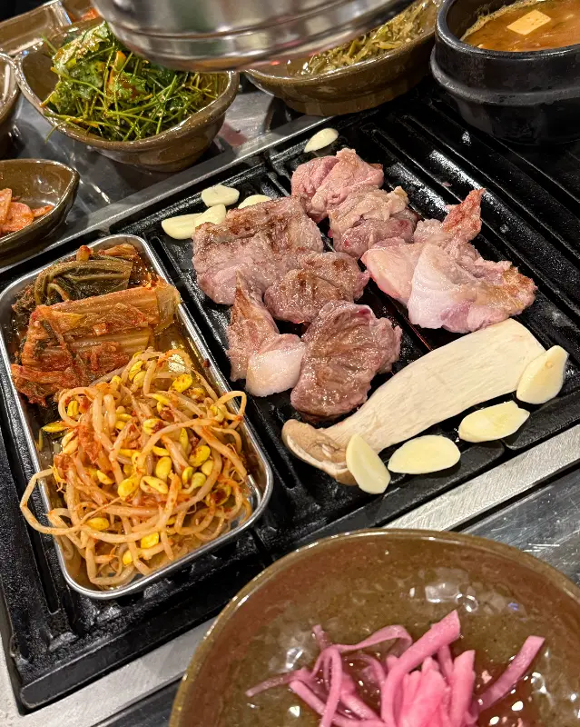 푸짐한 한 상 차림