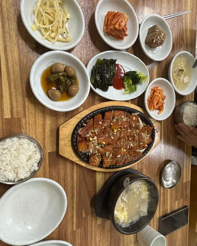 해담은황태 반찬