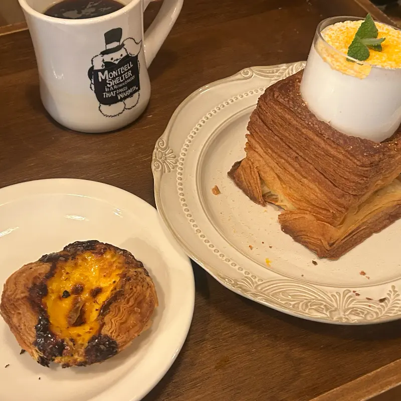 만겹 우유크림 크루아상