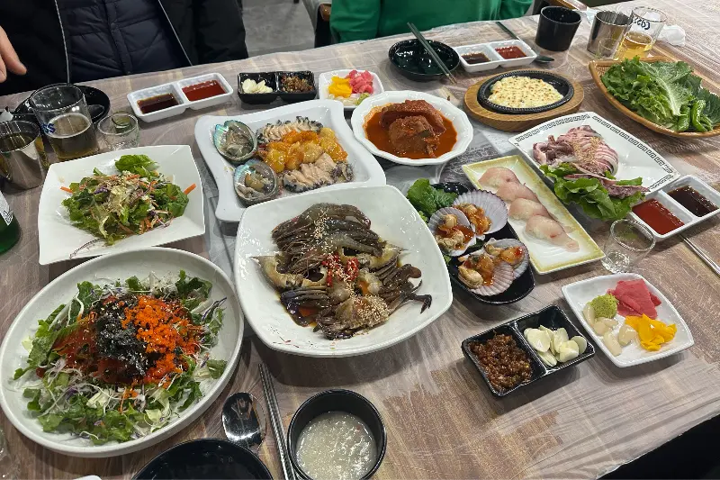 푸짐한 한 상 차림