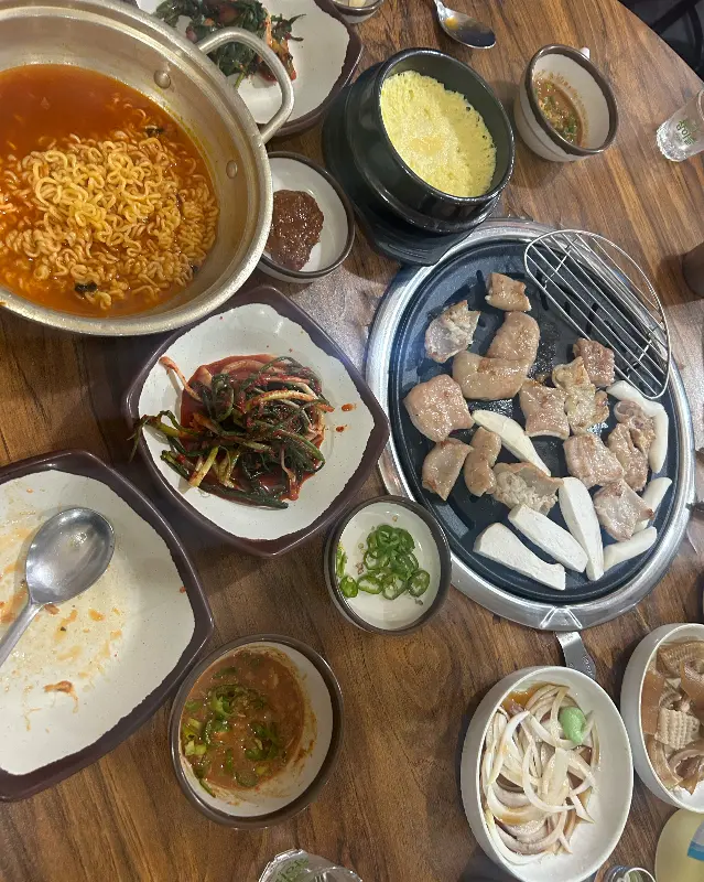 푸짐한 한 상 차림