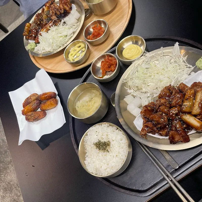 닭목살 소금구이