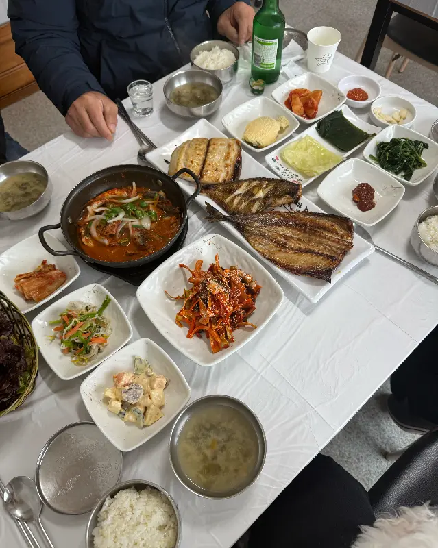 푸짐한 한상차림