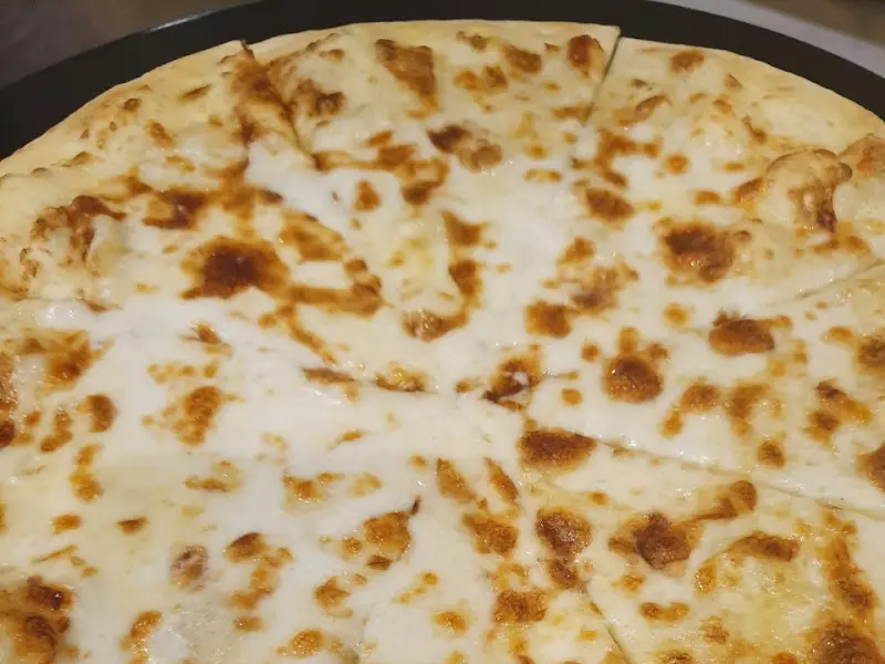 고르곤졸라 피자의 환상적인 비주얼