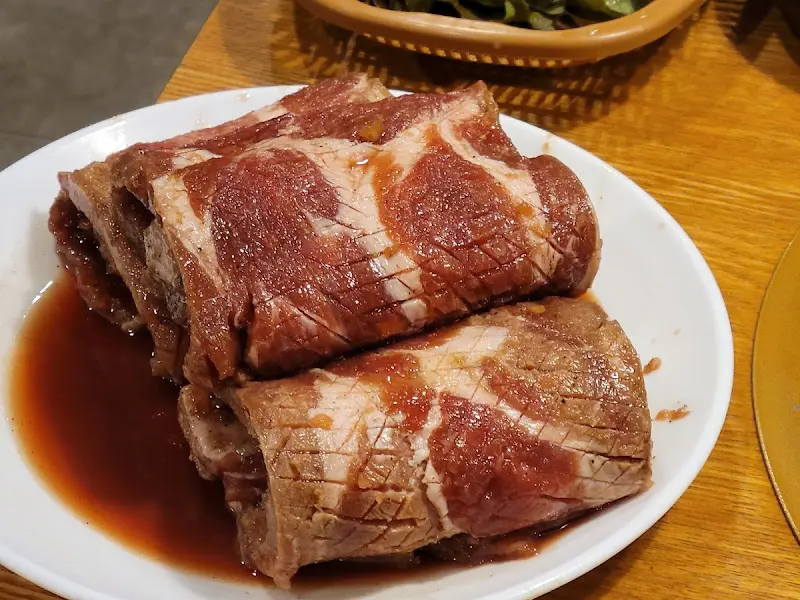 돼지 왕갈비의 자태