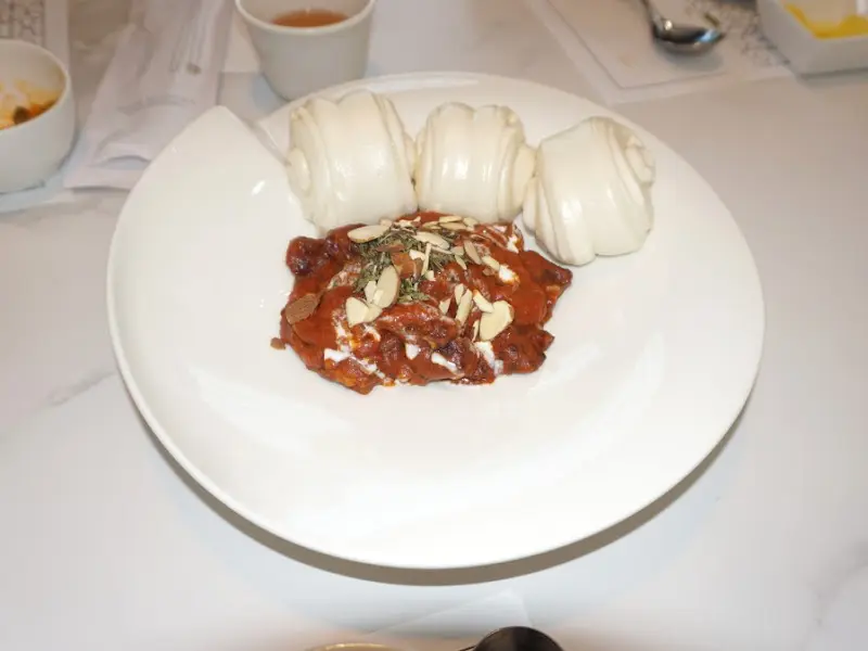 꽃빵과 고추잡채