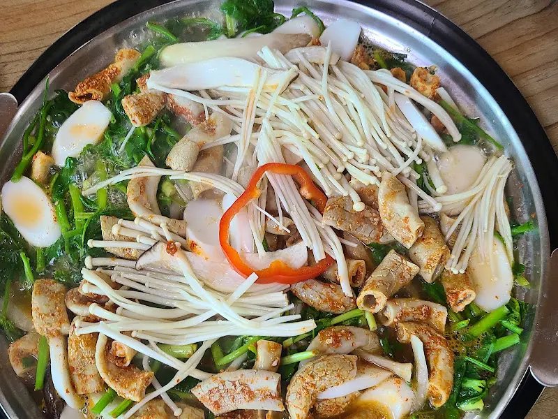 소곱창전골 비주얼